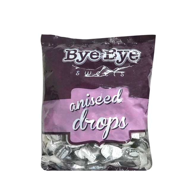 sweets BYE-BYE aniseed drops 200g