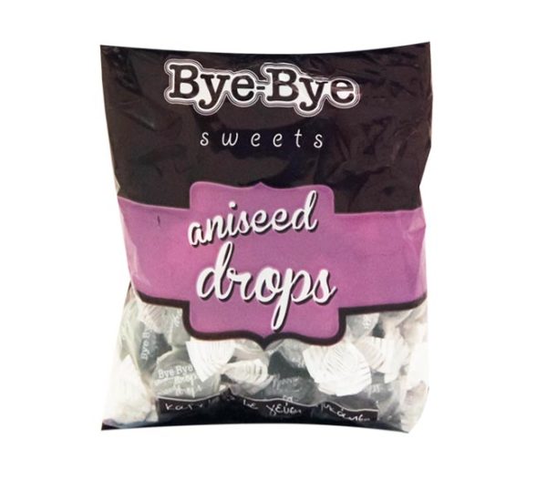 sweets BYE-BYE aniseed drops 200g