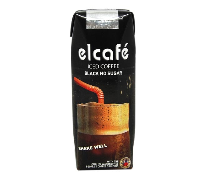 coffee EL CAFE black no sugar 250ml