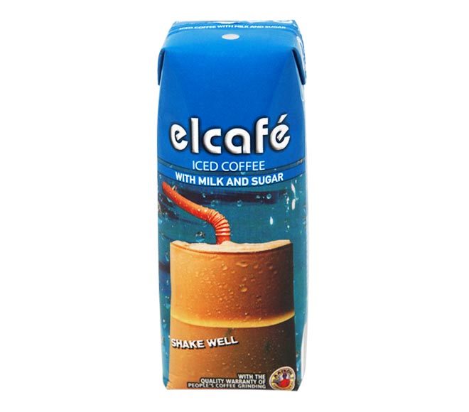 coffee EL CAFE milk & sugar 250ml