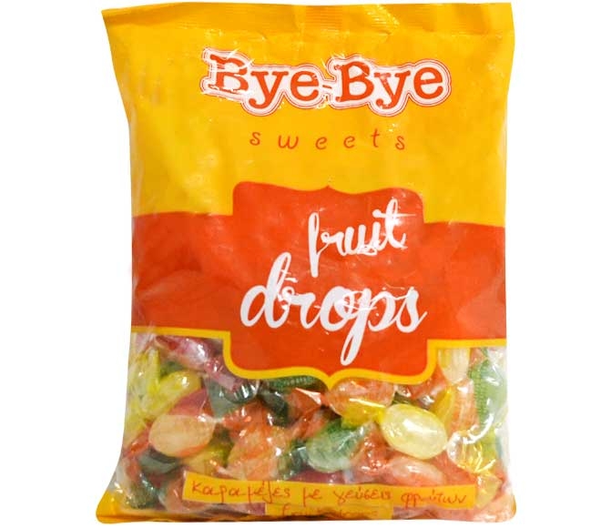 sweets BYE-BYE fruit drops 750g