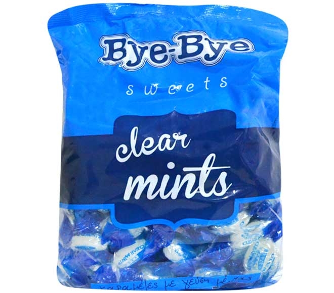 sweets BYE-BYE clear mints 750g