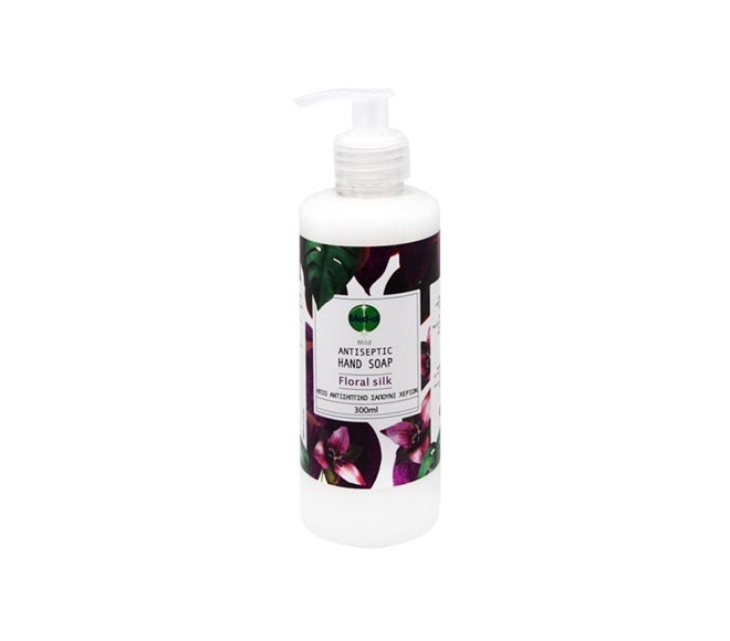 MED-OL Liquid handsoap antiseptic pump 300ml – Floral Silk