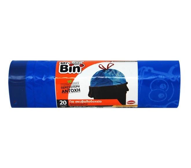 Mr. Bin garbage bags blue 75cm x 80cm x 20pcs