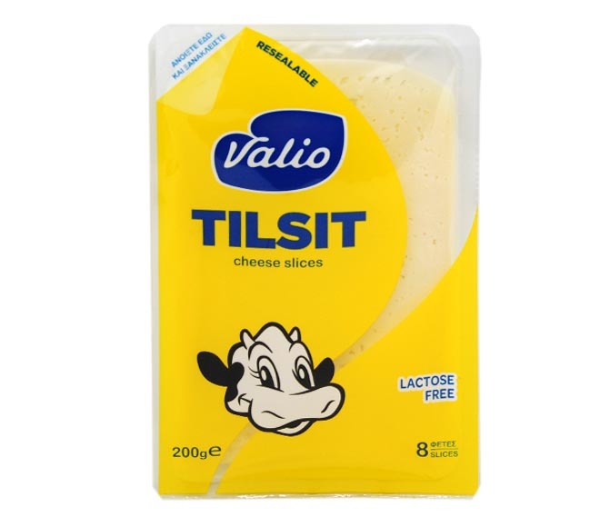 cheese VALIO Tilsit 8 slices 200g – lactose free