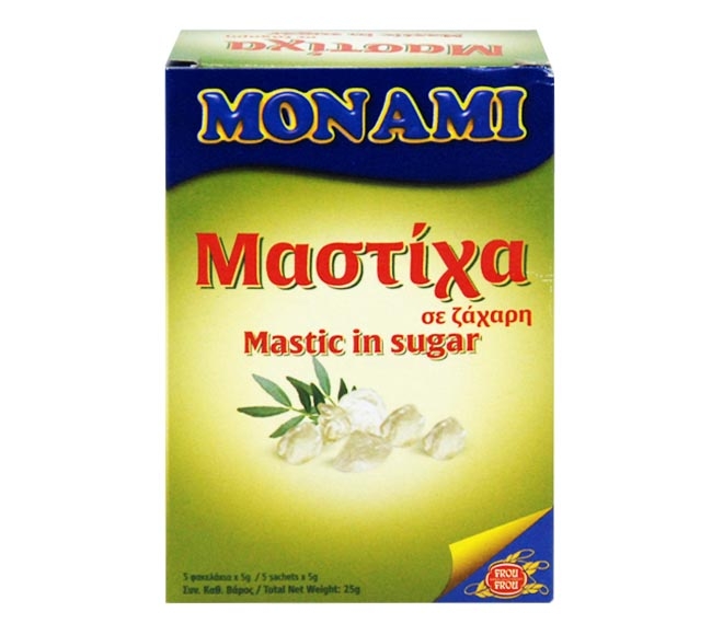 mastic in sugar MONAMI (5 sachets x 5g) 25g