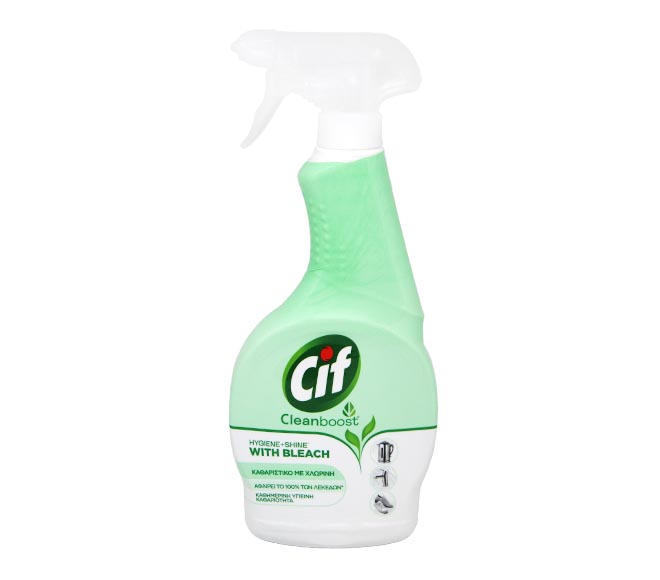 CIF Cleanboost spray Hygiene&Shine with bleach 500ml