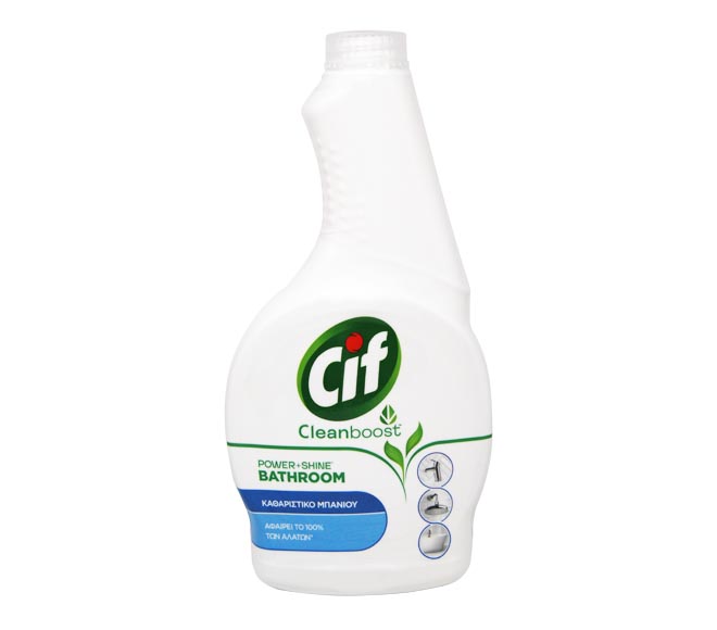 CIF Cleanboost spray Power&Shine bathroom refil 500ml