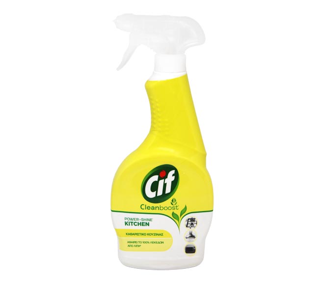 CIF Cleanboost spray Power & Shine kitchen 500ml