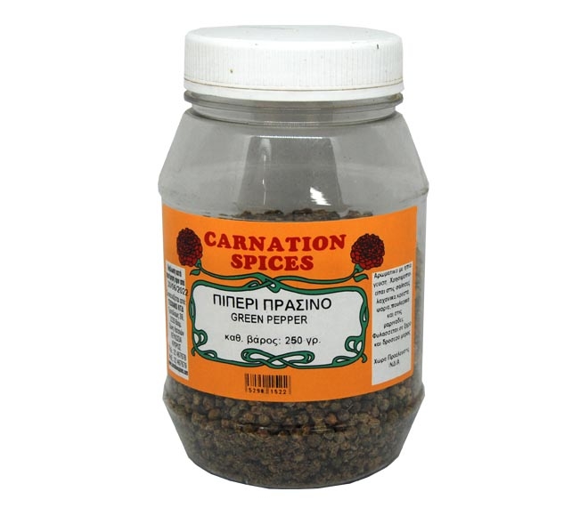 CARNATION SPICES pepper green whole 250g