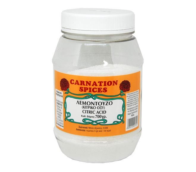 CARNATION SPICES citric acid 700g