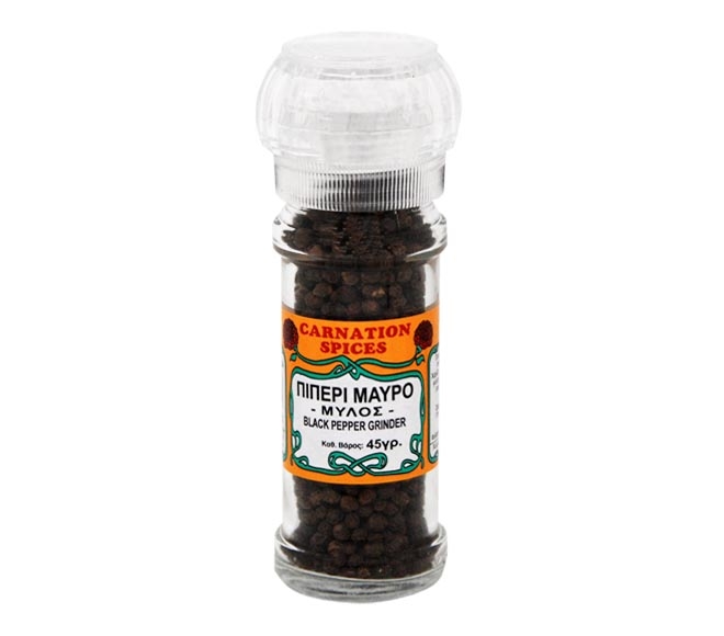 CARNATION SPICES grinder black pepper 45g