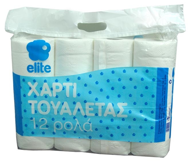 ELITE toilet paper 240 sheets x 2ply 12pcs