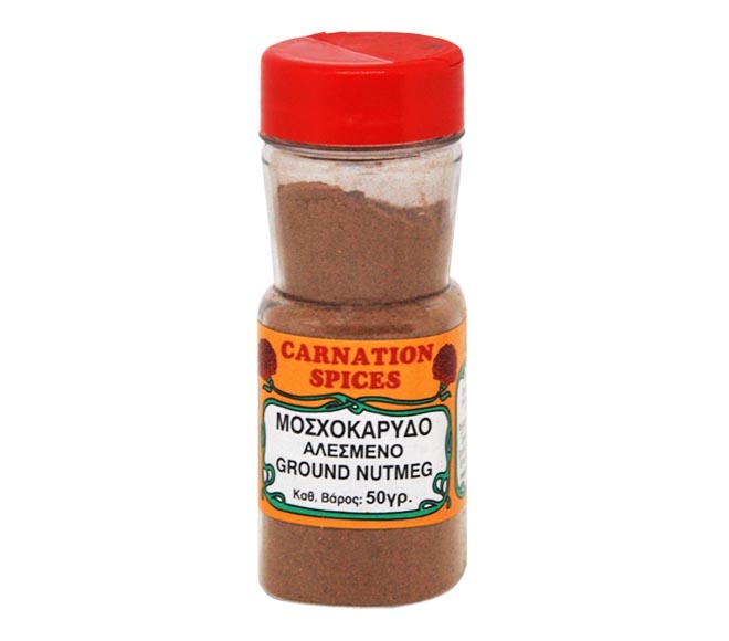 CARNATION SPICES jar ground nutmeg 50g
