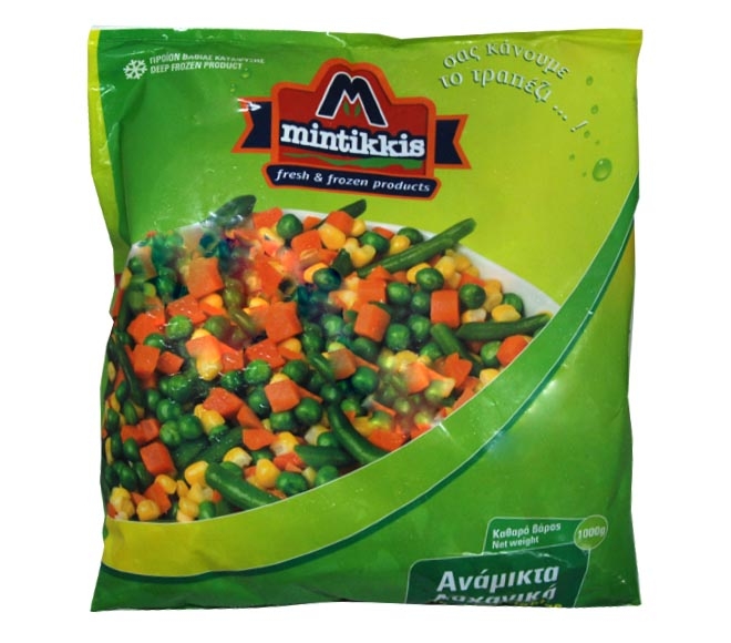MINTIKKIS frozen mixed vegetables 1kg