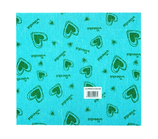 sponges towel VILEDA 23.5cm x 26.5cm – Blue