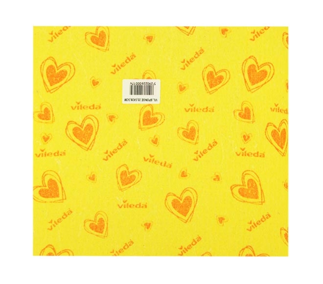 sponges towel VILEDA 23.5cm x 26.5cm – Yellow