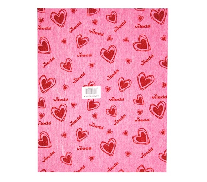 sponges towel VILEDA 26.5cm x 34cm – Pink