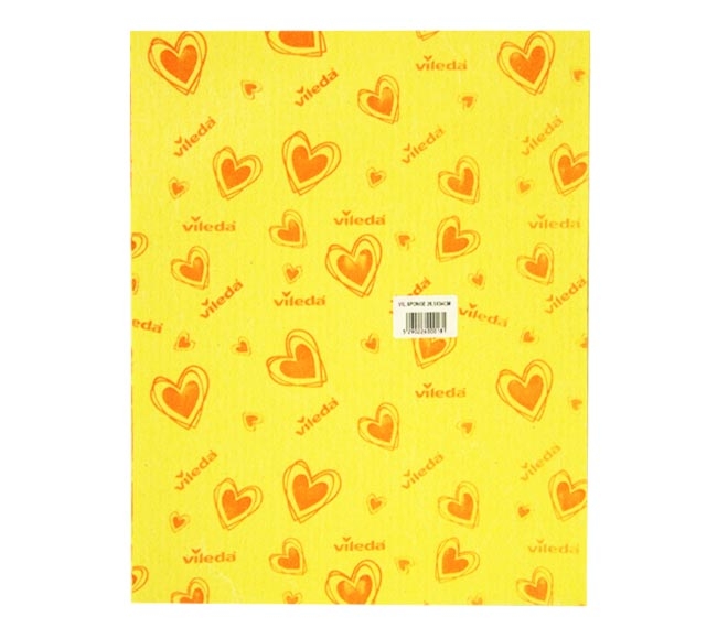 sponges towel VILEDA 26.5cm x 34cm – Yellow