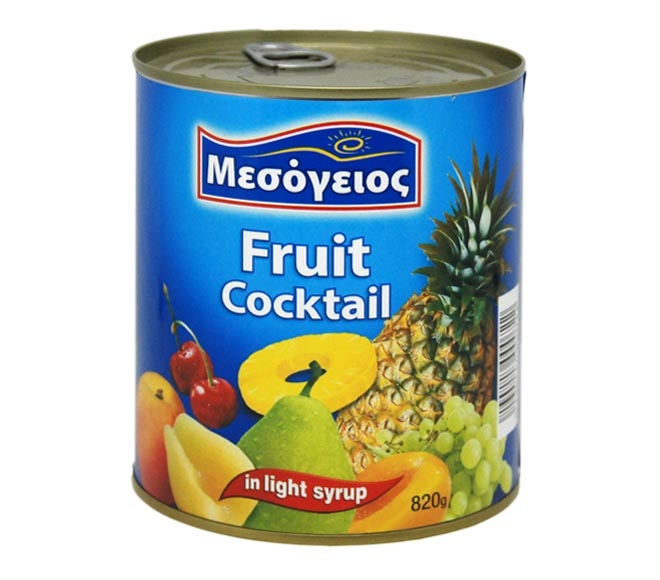 MESOGIOS fruit cocktail (in light syrup) 820g