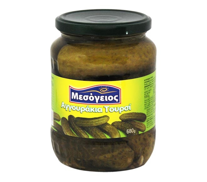 MESOGIOS pickled gherkins 680g