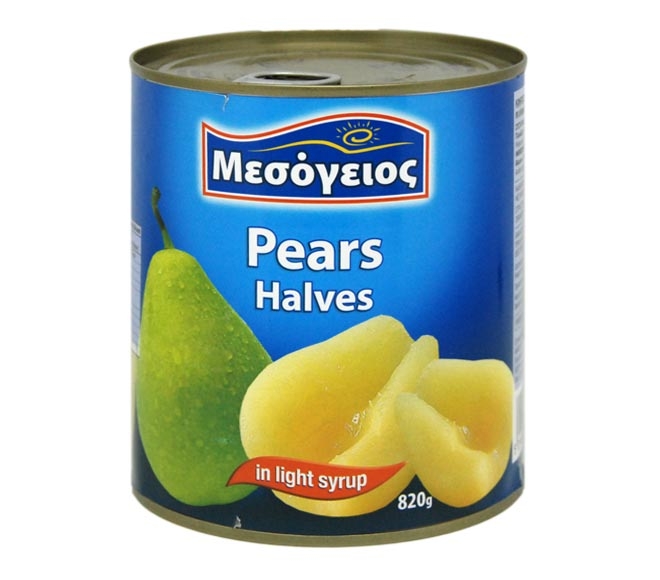 MESOGIOS pears halves (in light syrup) 820g