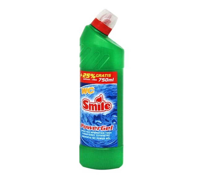 SMILE WC Power Gel green 750ml (25% FREE)