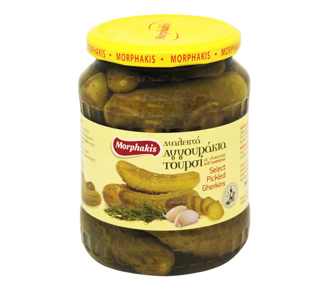 MORPHAKIS pickled gherkins selected 700g