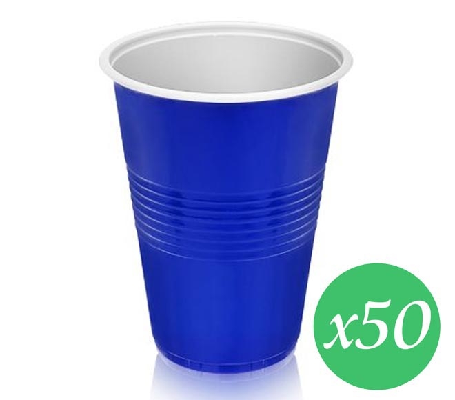 water cups PIP blue 200cc x 50pcs