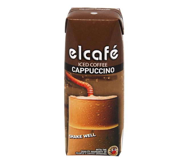 coffee EL CAFE cappuccino 250ml