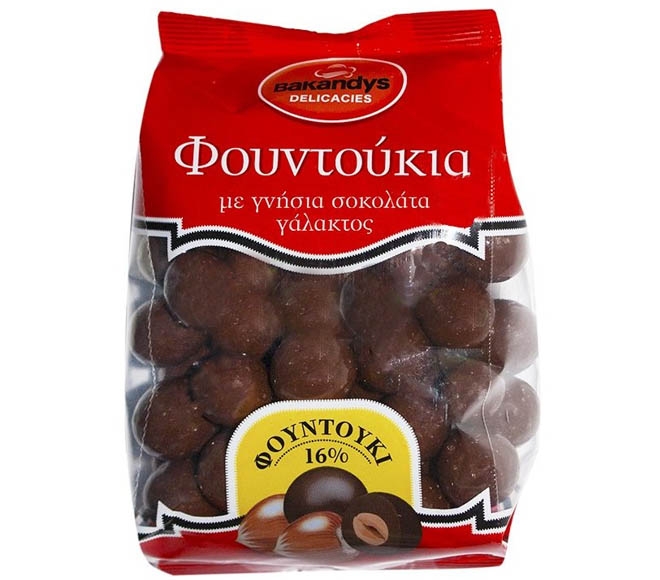 BAKANDYS milk chocolate covered hazelnuts 300g