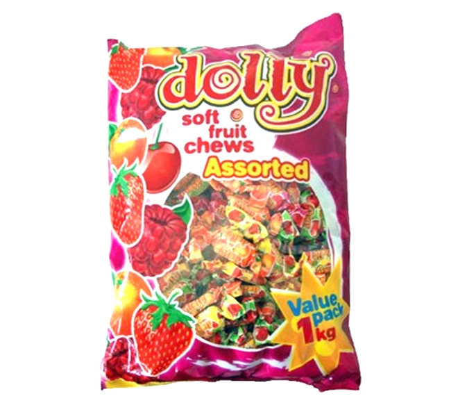 sweets DOLLY soft fruit chews 1kg