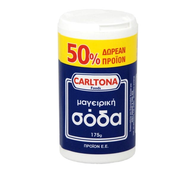 bicarbonate of soda CARLTONA 175g (50% FREE PRODUCT)