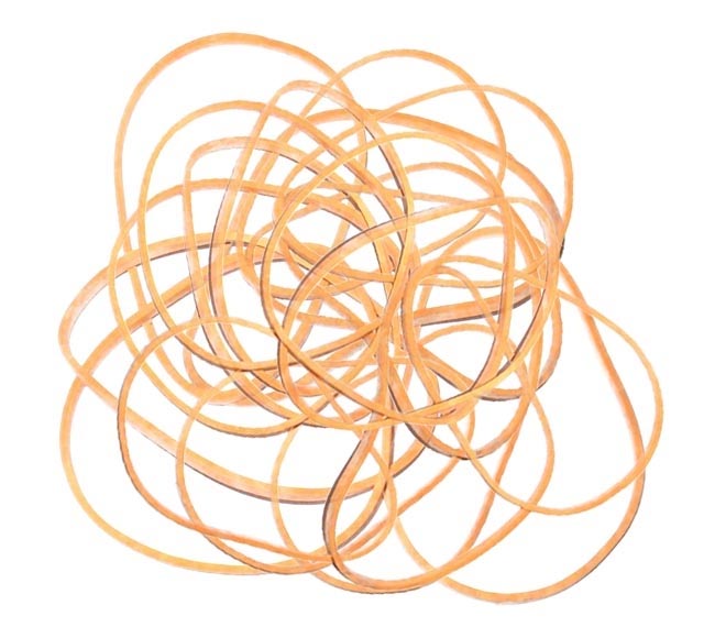 RUBBER BANDS (box) 45g