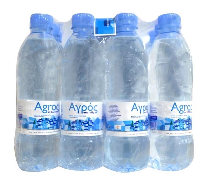 AGROS mineral water 12×0.5L