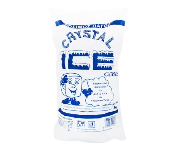 CRYSTAL ICE CUBES 3Kg