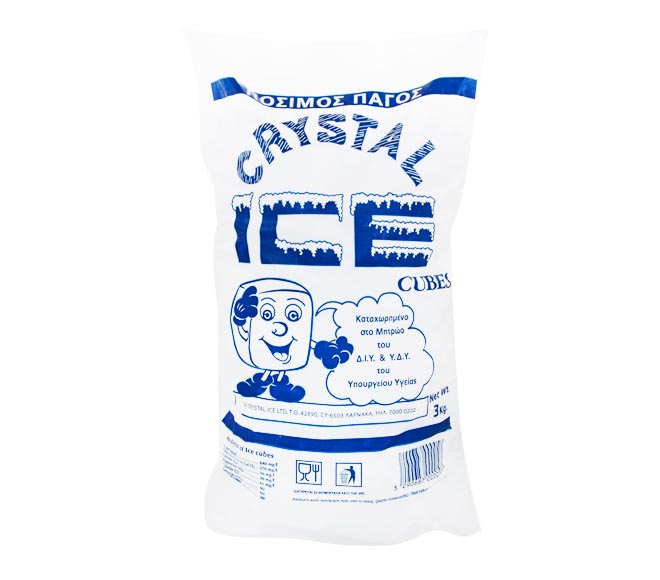 CRYSTAL ICE CUBES 3Kg