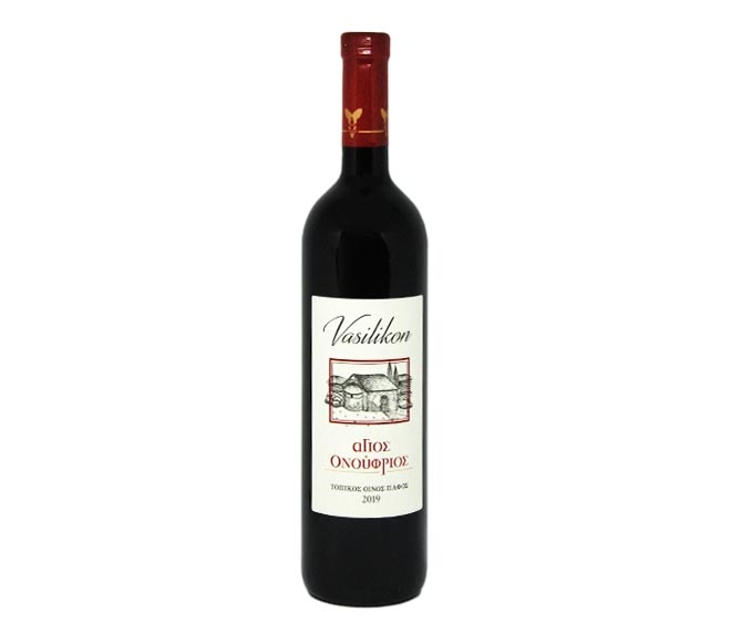VASILIKON AGIOS ONOUFRIOS red dry wine 750ml