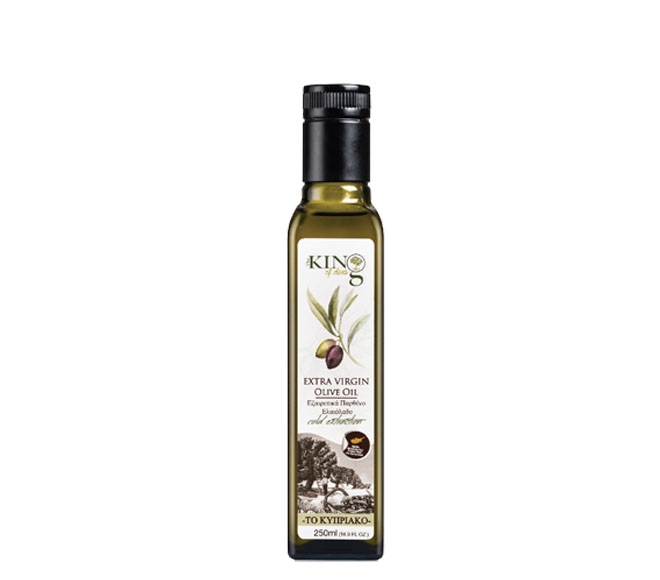 Olive oil KING OF OLIVES extra virgin 250ml