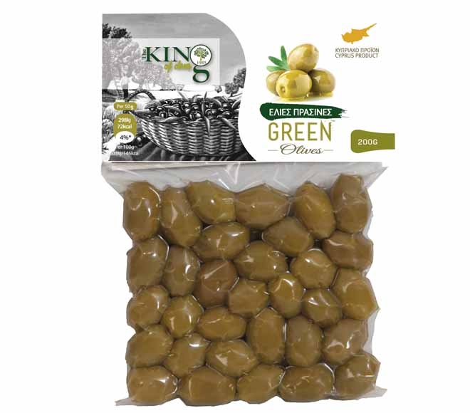 KING OF OLIVES green olives 200g