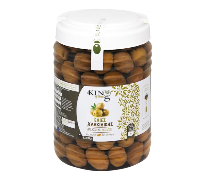 KING OF OLIVES Halkidiki olives 1300g