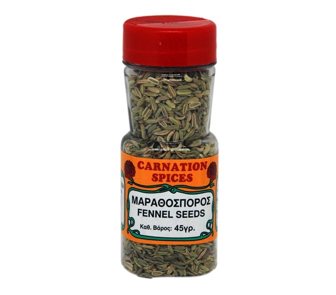 CARNATION SPICES jar fennel seeds 45g