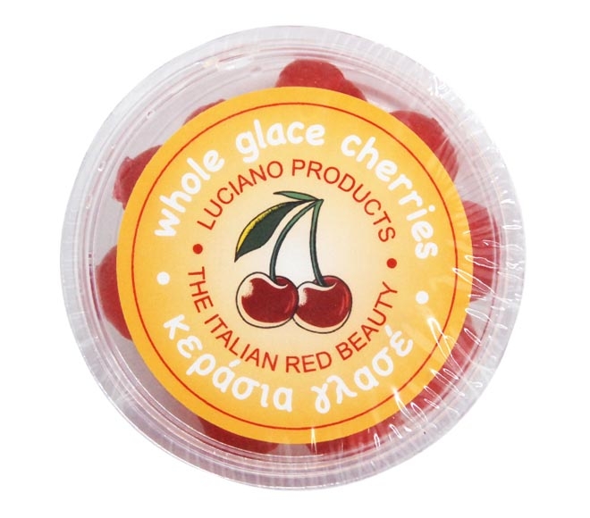 LUCIANO whole glace cherries red 100g