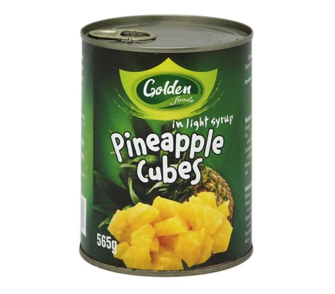GOLDEN FOODS pineapple cubes (in light syrup) 565g