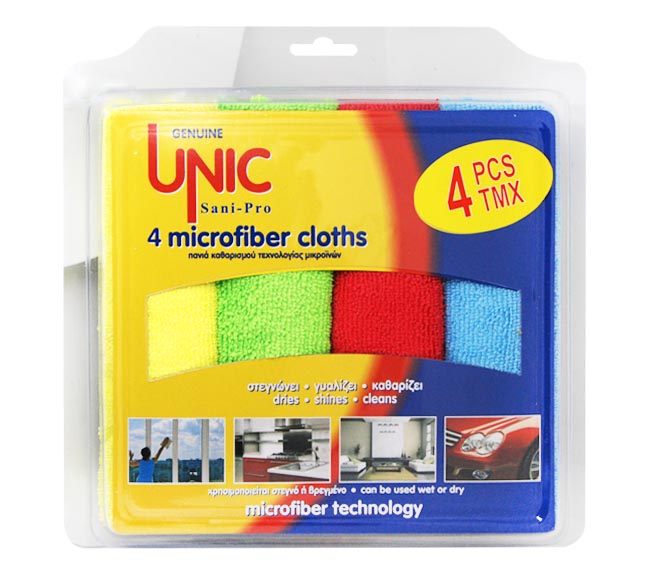 cloth UNIC microfiber 4pcs