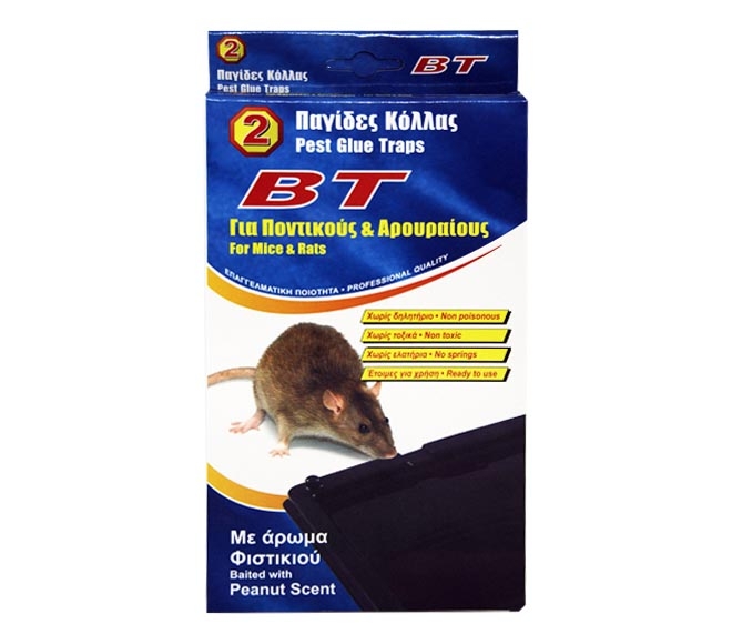 pest glue traps BLUE-TOUCH for mice & rats 2pcs
