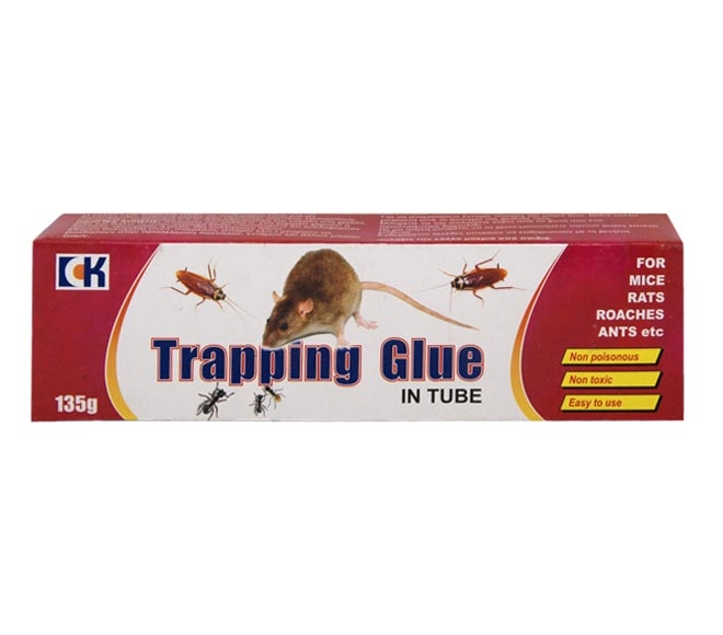 glue CK trap in tube for mouse, rats, roaches, ants 135g