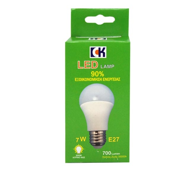 CK LED globe light bulb 7w (E27) – Warm White