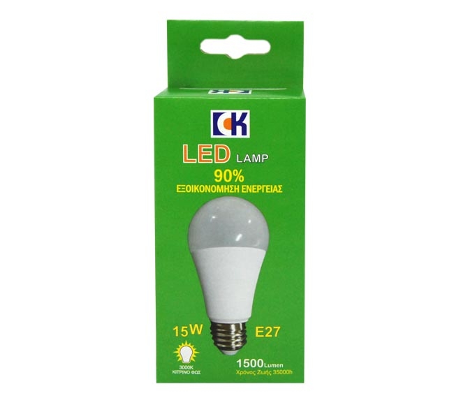 CK LED globe light bulb 15w (E27) – Warm White