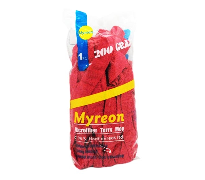Mop MYREON microfiber terry 200g – red